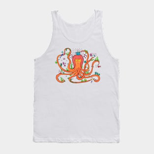 Underwater Coffee Time Tank Top